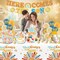 Here Comes the Son Baby Shower Set – Balloons, Cake Topper & Tableware for 25 Guests